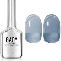 Amazon | GAOY ジェルネイル シアーカラージェル ブルーゼリー ジェル