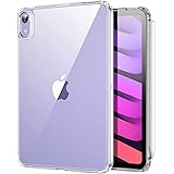 ESR iPad mini6 ケース 2021 ハイブリッド クリア 保護 ケース iPad mini6 カバー 8.3インチ 2021モデル スリム 軽量 薄型 衝撃吸収 耐衝撃 黄変しにくい ハード背面 ソフトフレーム Pencil 2対応 クリ