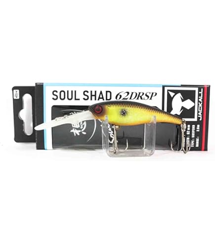 Amazon.co.jp: ジャッカル(JACKALL) ルアー ソウルシャッド 62DR SP