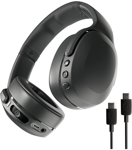 SKULLCANDY S6CRW-K591 Crusher Wireless Over Ear Headphones with