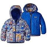 (パタゴニア)patagonia Baby Reversible Puff-Ball Jacket 60188 Tributary Totem:Drifter Grey (TOTD) 2T