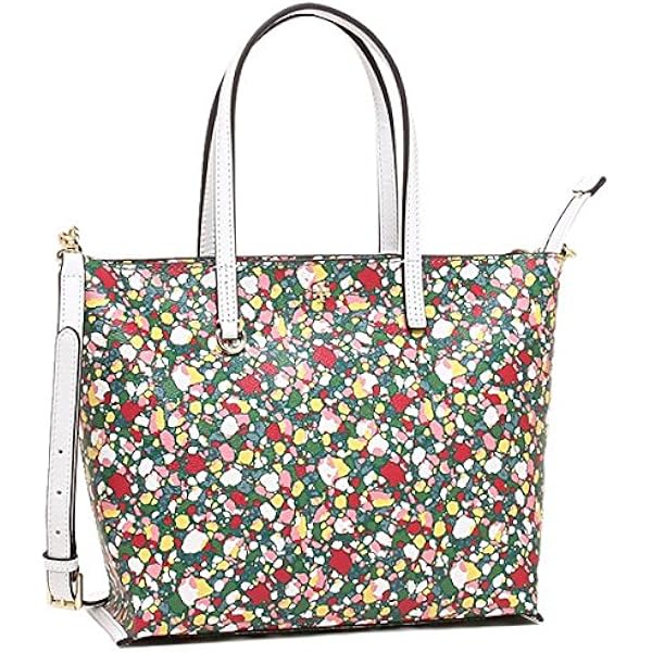 Amazon | Tory Burch 156476 キャンバス ロゴ デザイン ラージ