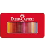 ファーバーカステル 水彩色鉛筆60色 TFC-WCP/60C 油性 TFC-CP Amazon | シャチハタ ファーバーカステル 水彩 色鉛筆 平缶 60色セット