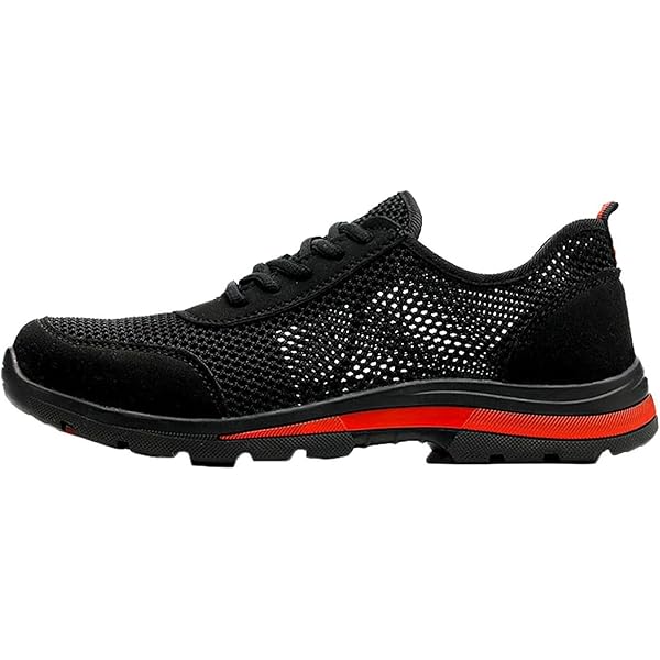 Amazon | [GOODIWAN] 安全靴 メンズ メッシュ 登山靴 スチールつま先