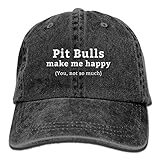 大人 デニム キャップピット・ブル・テリア 犬 足跡 英字 プリント 今季最新 ダンスの帽子 レジャー・キャップ ストーリート系 紫外線対策 日よけ 小顔効果 プリント付き 無地 ブラック