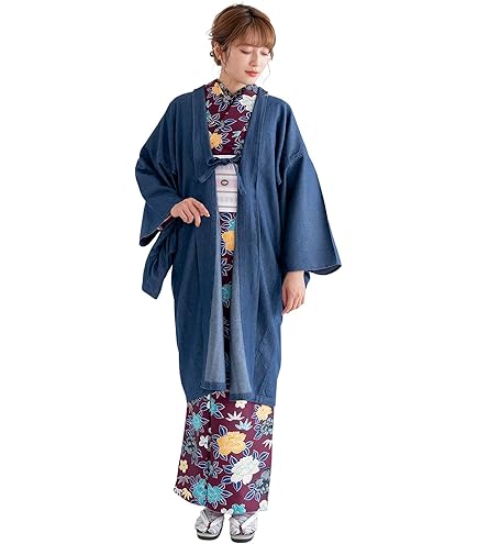 Amazon.co.jp: 臼井織布製限定1枚伊勢木綿着物 職人謹製織 Fサイズ 