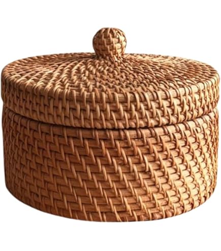 衣類入れ籐製品 蓋付き Amazon.co.jp: 収納かご 籐製品 ふた付き 雑貨かご 収納