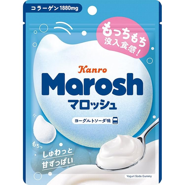 Amazon | カンロ マロッシュグレープソーダ味 50g ×6袋 | カンロ