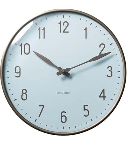 ARNE JACOBSEN グレー 置き時計 アラーム 目覚まし時計 北欧 Amazon.co.jp: Arne Jacobsen 置き時計 グレー 11cm : ホーム
