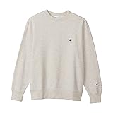 [チャンピオン] トレーナー 長袖 裏毛 刺繍 ワンポイントロゴ クルーネックスウェットシャツ ベーシック C3-W001Z メンズ オートミール