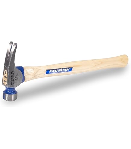 Vaughan 19 Oz. California Framer Framing Hammer With Curved Handle (4