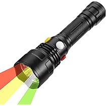 タイムセール「10月2日まで」 超珍しい黄 懐中電灯 Amazon.co.jp: WINDFIRE LED懐中電灯 赤-緑-黄-白の光を持つ超