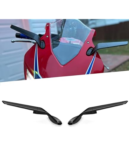 CBR600RR ステルスミラー回転式（TCKMOTO CNC） Amazon | TCKMOTO CNC 回転式ステルスミラー リアビューミラー