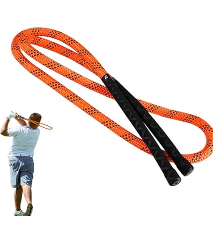 Amazon | [ROOKIE ROOKIE] 飛距離ロープ ゴルフグリップ型