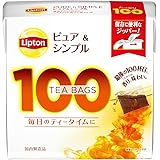 リプトン紅茶 ピュア&シンプルティーバッグ 100袋×3個