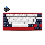 Leopold(レオポルド) FC650MDS WhiteBlueStar 65%メカニカルキーボード 英語US配列 65キー 有線接続 USB-C (CHERRY MX青軸)