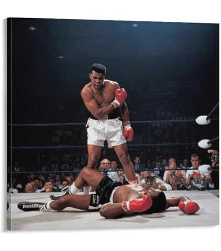 Amazon.co.jp: クラシックモハメドアリポスター有名なボクサー