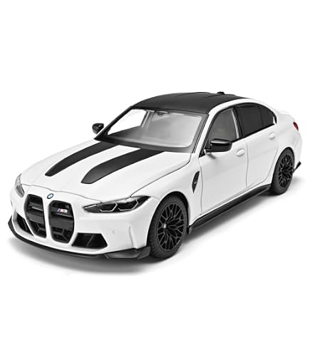Amazon.co.jp: ミニカー 1/18 2024 BMW M3 (G80) 4DR 白色 限定品
