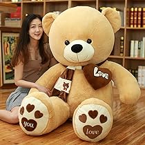 Amazon.co.jp: AMIRA TOYS ぬいぐるみ 大きい くまのぬいぐるみ