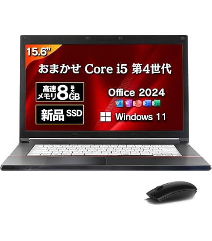 Amazon.co.jp: 【整備済み品】 ノートパソコン Office2024 搭載