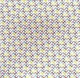 SheetWorld Fitted Pack N Play (Graco) Sheet - Primary Colorful Rings Woven - Made In USA by sheetwor