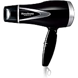 モノクローム(Monochrome) 【Amazon.co.jp限定】コイズミ ヘアドライヤー マイナスイオン 軽量タイプ ブラック KHD-9300/BK モノクローム