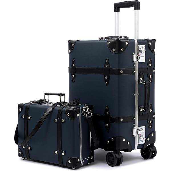 Amazon.co.jp: [urecity] トランクケース レトロ キャリーケース