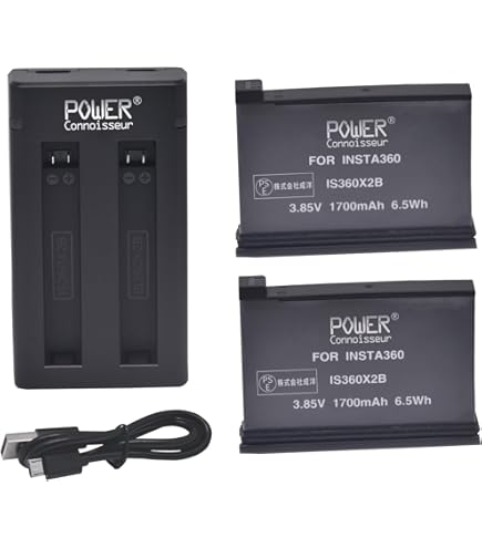 Amazon | [Power-connoisseur ] Insta 360 Insta360 ONE X2 交換