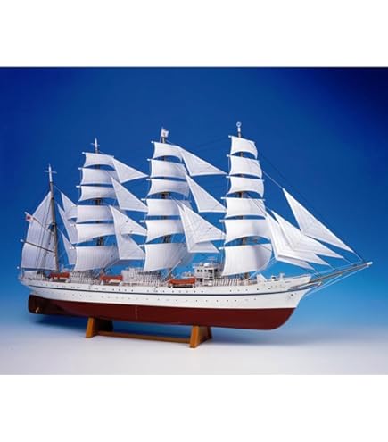 Amazon | ウッディジョー/木製帆船模型 1/100カティサーク[帆付]＋塗料