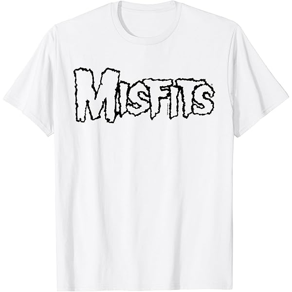 MISSFITS Tシャツ L ホワイト Amazon | Misfits – Logo White Tシャツ | Tシャツ・カットソー 通販