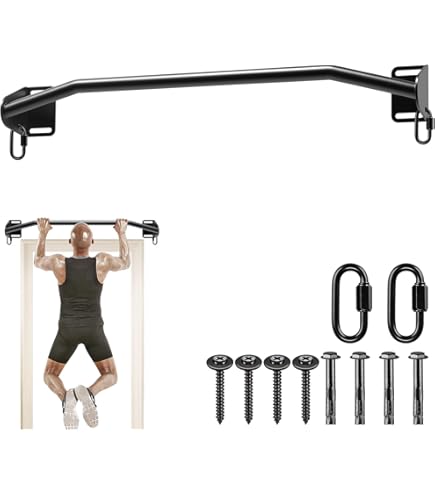 Amazon | 懸垂バー チンニングバー 筋トレ器具 天井取り付け型懸垂バー