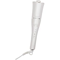 【美品】KINUJO 自動巻きヘアアイロン プレミアムモデル ホワイト色 Amazon | 【海外対応・自動巻きヘアアイロン】spin & curl
