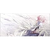 楪いのり 大型 マウスパッド ゲーミング アニメ 滑り止め 防水 サイズ:75x40cmx0.3cm 320
