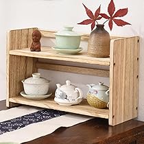 Amazon.co.jp: [GZGZ] スパイスラック 木製 アンティーク