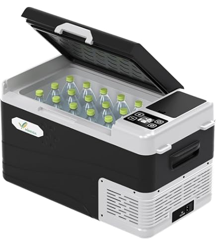 Amazon.co.jp: ポータブル 車載冷蔵庫 バッテリー内蔵 12L/18L/25L