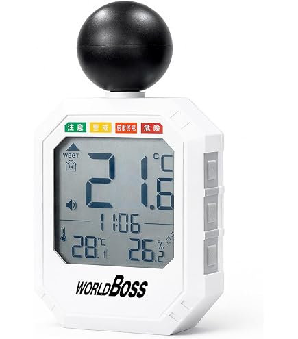 Amazon.co.jp: 京都電子工業(KEM) 熱中症指標計 WBGT-301PLUS 日本