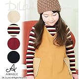 (エマーブル) AIMABLE横編みタートルネック/秋 ベビー キッズ 女の子 140 ワインレッド