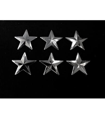 Amazon.co.jp: Olive-G 3D エンブレム 星型プレートステッカー 自動車