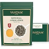 VAHDAM, Imperial White Tea Leaves from Himalayas (50 g, 25 Cups) | High Elevation Grown, White Tea Loose Leaf