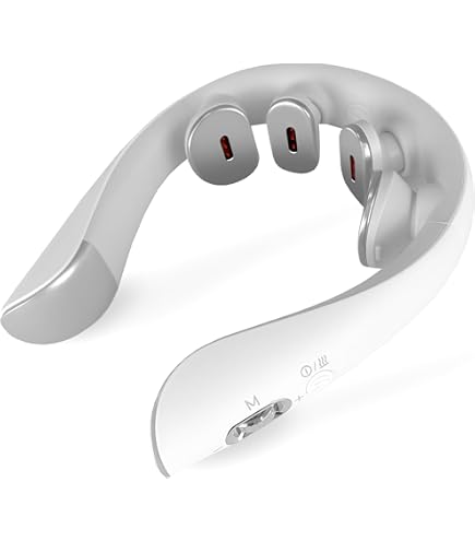 Amazon.co.jp: 【WELLSPO】リラクビー 首にかけるだけ EMS 首 肩 温感