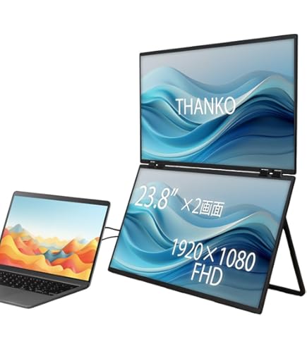 Amazon.co.jp: UPERFECT Delta 15.6インチ デュアルポータブルモニター