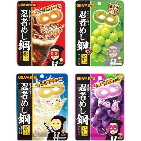 【専用】忍者めし ５０個 Amazon | UHA味覚糖 忍者めし鋼 コーラ味 50g × 4袋 | UHA味覚糖