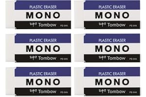 トンボ鉛筆 MONO 消しゴム PE04 小学生から (低学年にもピッタリのスタンダードサイズ) 3個入 JCA-311 (× 2)