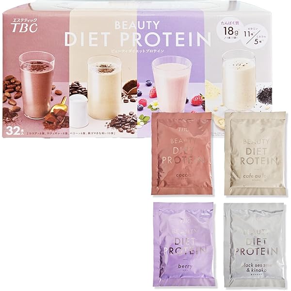 Amazon.co.jp: TBC ビューティーダイエットプロテイン 32食 TBC