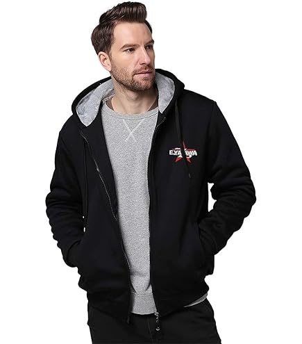 Amazon.co.jp: 矢沢永吉 ジップアップパーカー(LOGOS)グレー (XL