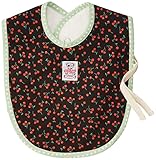 KILLY EDNA(キリーエドナ)ラウンドビブ(ギフトボックス入り)・ベイビーチェリー(ブラック)