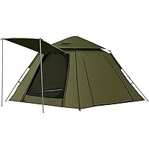 Amazon.co.jp: DesertFox テント ワンタッチ 3-4人/4-6人用 4000mm耐
