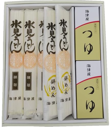 Amazon.co.jp: 海津屋 氷見うどん細めん10本入 : 食品・飲料・お酒