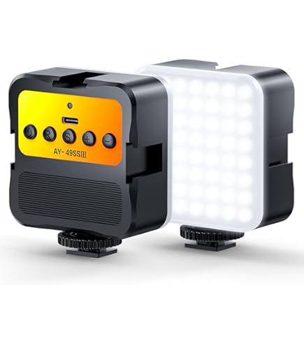 Lampe LED Vidéo SMALLRIG P96 – 96 LED, 2700-6500K, Batterie 2200mAh, CRI95+, 3 Cold Shoes Pour Vlog & Photo