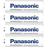 Panasonic パナソニック エネループ 単3 充電池 スタンダードモデル 単3形 4本セット 繰り返し回数600回 最小容量 2000mAh 1.2V リモコン カメラ 家電 防災 停電 & SOLOFIS レンズクリーナー付 (単3 スタンダ